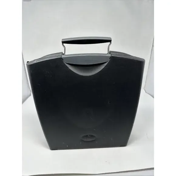 Laserline CD Disc Hard Shell Case Wallet 104 Sleeve Plastic Cover Logic - Picture 3 of 9